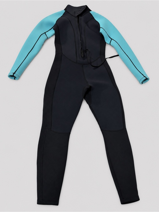 Other - Women's Size Small Black Turquoise Full Wetsuit Back Zip
Surf Dive